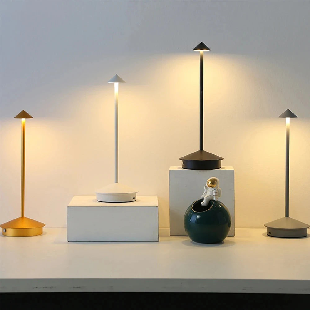 Rechargeable Table LED Lamp Touch Sensor Night Desk Lamp Produktansicht