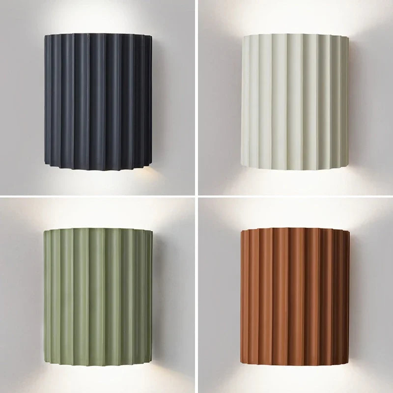 Nordic Modern Resin Wall Lamp Indoor Wall Lighting Produktansicht