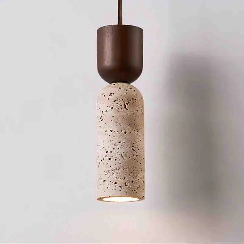 Japanese wabi-sabi style bedroom bedside chandelier, Produktansicht